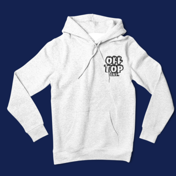 OFF TOP ENT WHITE HOODIES