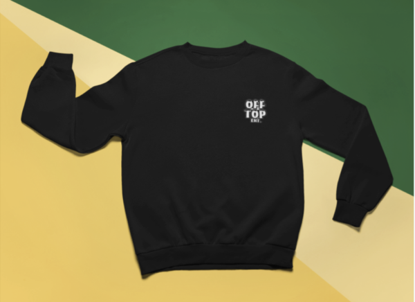 OFF TOP ENT CREW NECK